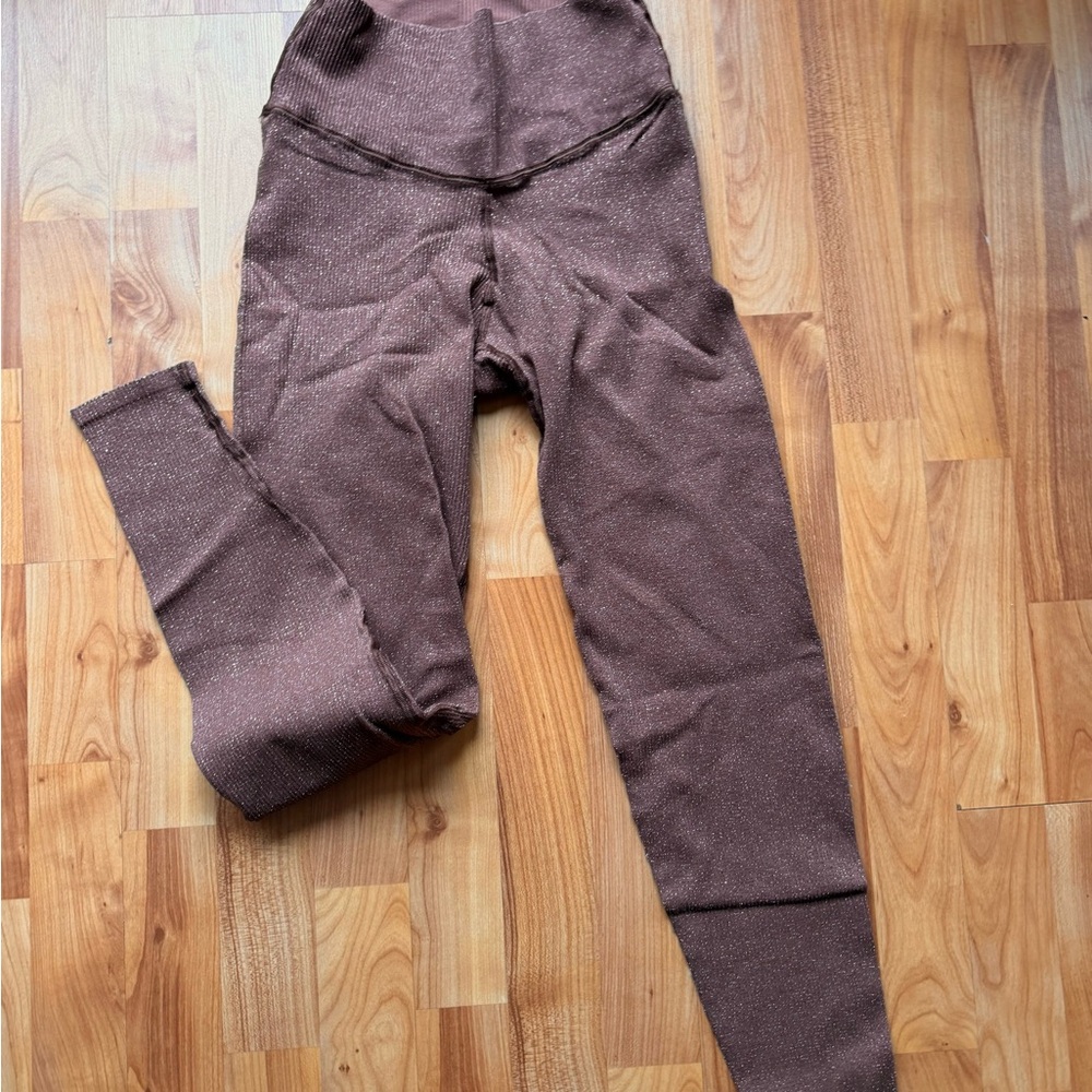 Urban Outfitters Brown Sparkle Leggings